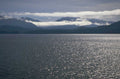 coastal reflection mountains 1980s 1990s A4 Photo Print