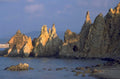 coastal rock stacks 1980s 1990s A4 Photo Print