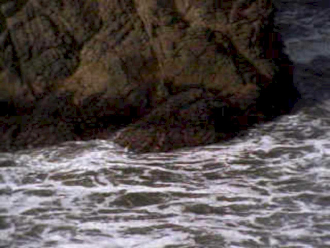 coastal rock waves 21980s 1990s A4 Photo Print 42