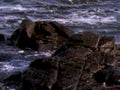 coastal rocks ocean1980s 1990s A4 Photo Print 42