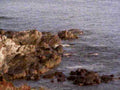 coastal rocks sunset1980s 1990s A4 Photo Print