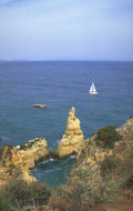 coastal sailing algarve 1980s 1990s A4 Photo Print