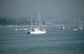 coastal sailing monterey Vintage A4 Photo Print