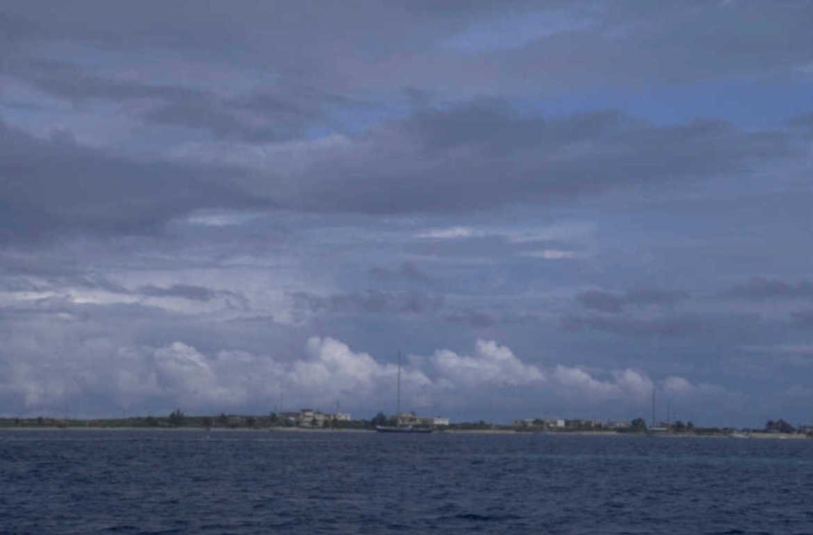 coastal sky ocean 1980s 1990s A4 Photo Print