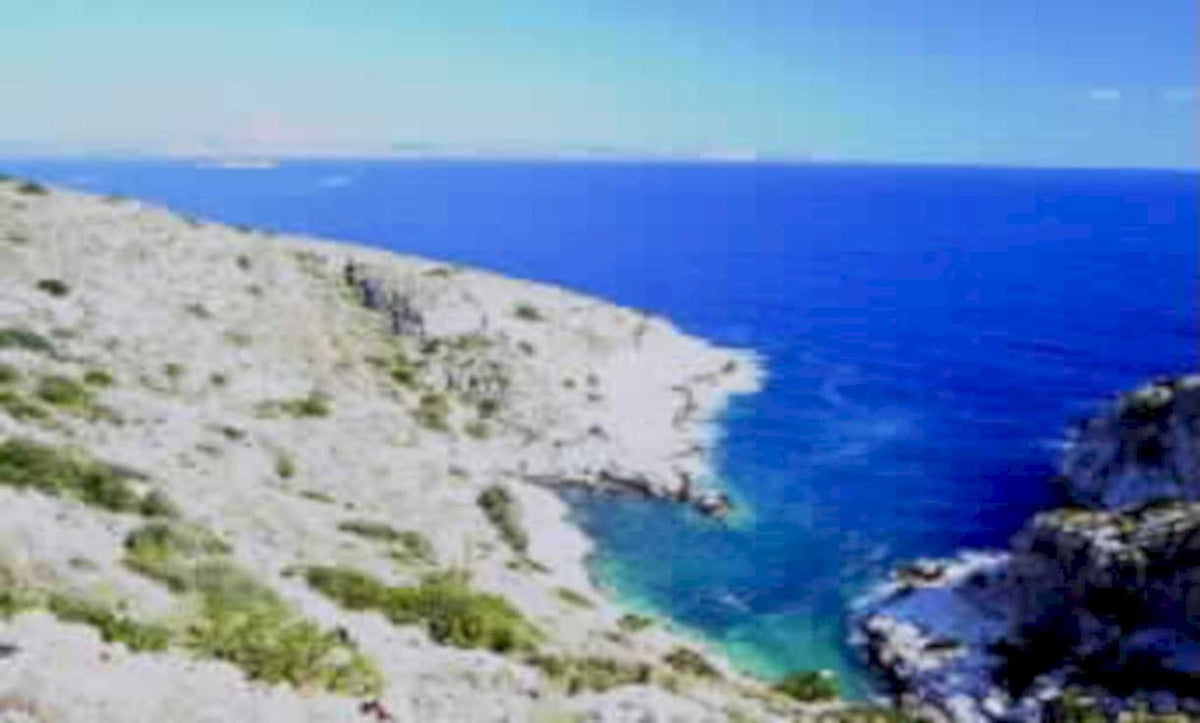 coastal view dugi1980s 1990s A4 Photo Print
