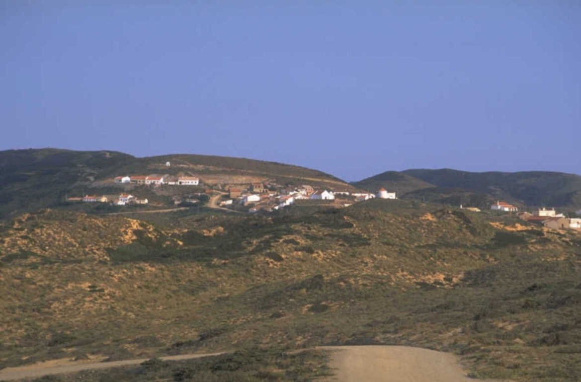 coastal village portugal 1980s 1990s A4 Photo Print