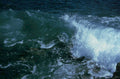 coastal wave action 1980s 1990s A4 Photo Print
