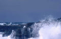 coastal wave action 2 Vintage A4 Photo Print