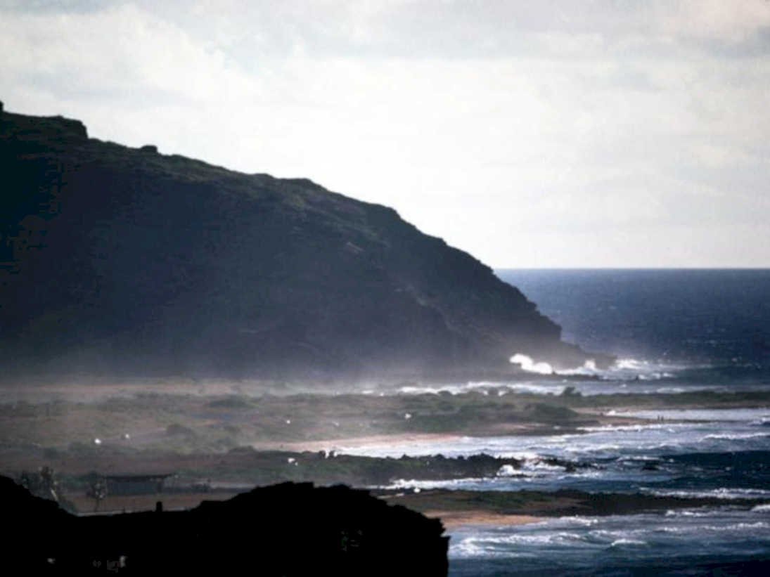 coastal wave azores1980s 1990s A4 Photo Print
