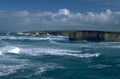 coastal wave cliff 1980s 1990s A4 Photo Print