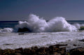 coastal wave maine 1980s 1990s A4 Photo Print