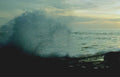 coastal wave rocks 5 Vintage A4 Photo Print