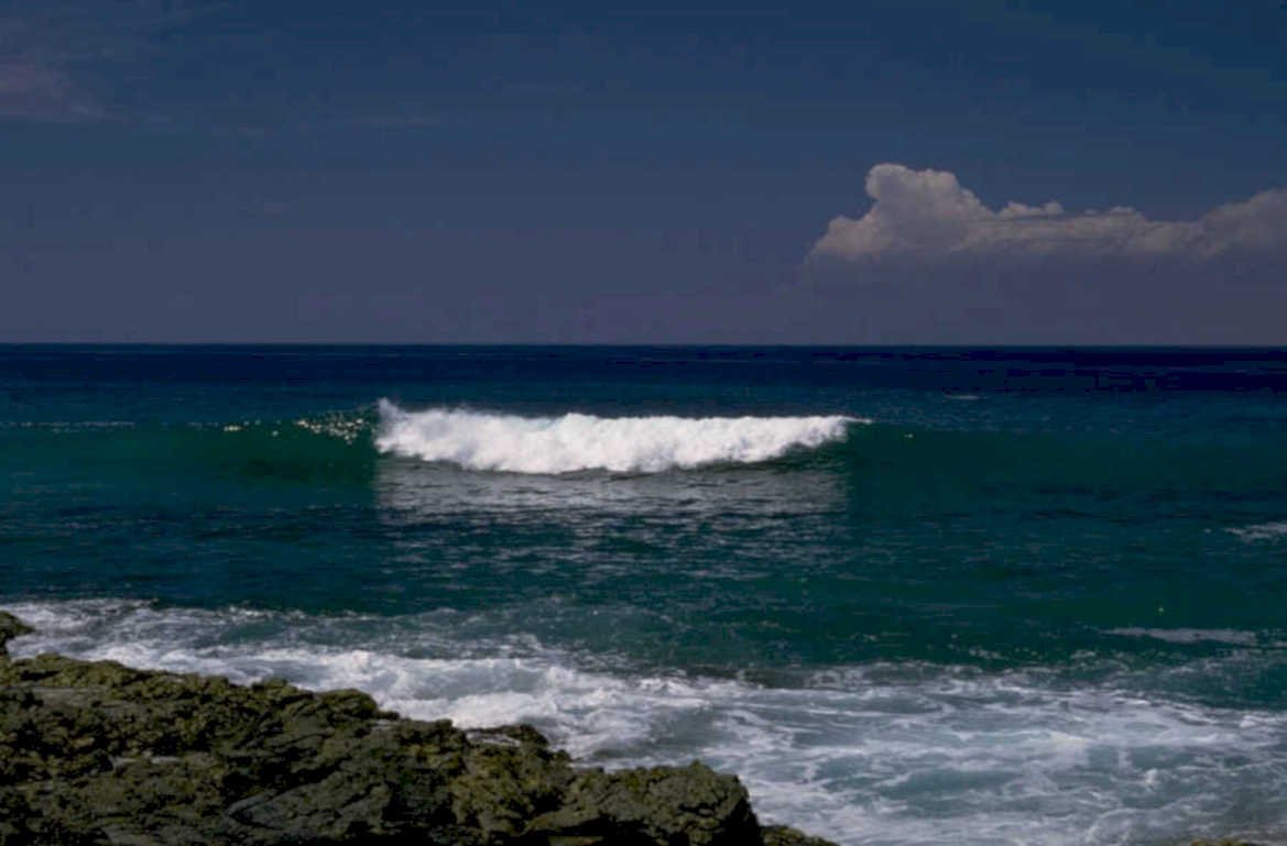 coastal wave scene 2 1980s 1990s A4 Photo Print
