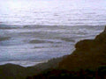 coastal waves cliff1980s 1990s A4 Photo Print