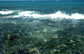 coastal waves rocks Vintage A4 Photo Print