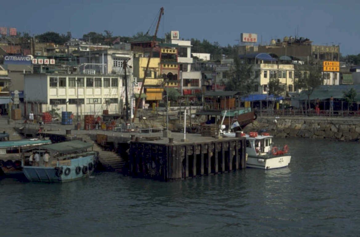 coastline harbor 1990s 1980s 1990s A4 Photo Print