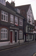 cobbled street boar 1980s 1990s A4 Photo Print