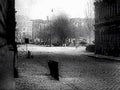 cobblestone street scene1980s 1990s A4 Photo Print