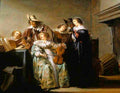 codde a merry company in an interior Art A4 Photo Print