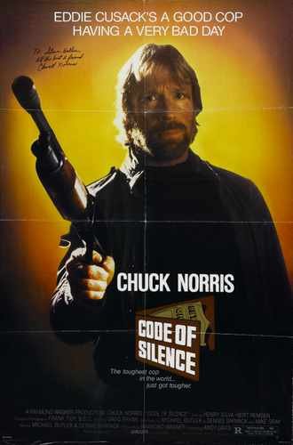 code of silence  01 film star poster A4 Photo Print