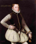 coello alonso sanchez Rudolf II Holy Roman Emperor as a young Archduke Art A4 Photo Print
