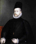 coello alonso sanchez philip II Holding a rosary Art A4 Photo Print