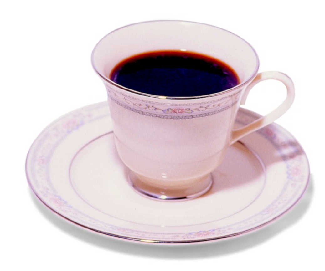 coffee cup saucer1980s 1990s A4 Photo Print