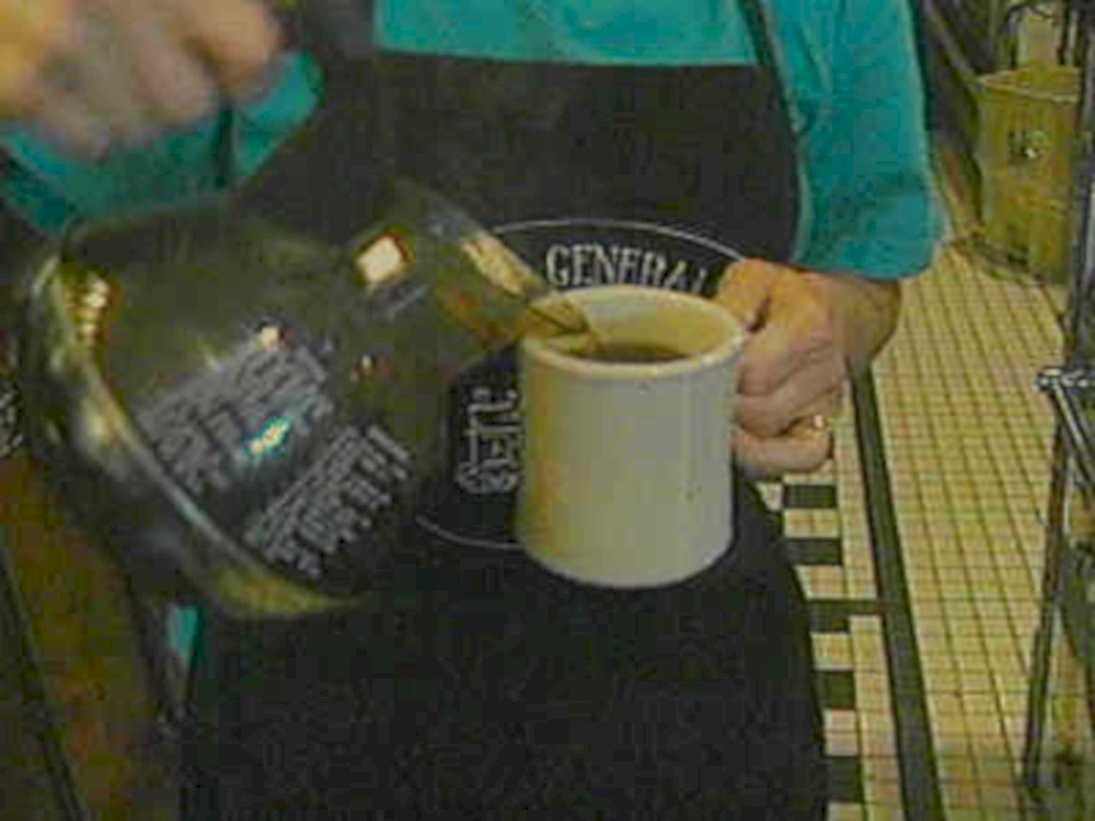 coffee station general1980s 1990s A4 Photo Print