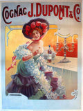 cognac dupont Vintage Advert A4 Photo Print