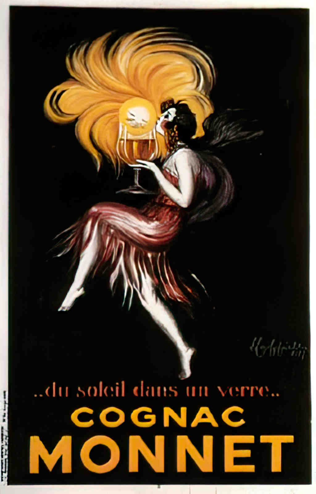cognacMonnet Advert A4 Photo Print