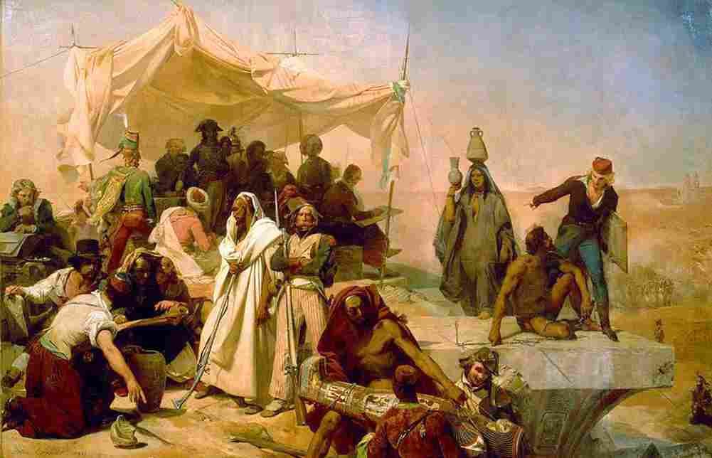 cogniet the egyptian expedition Art A4 Photo Print
