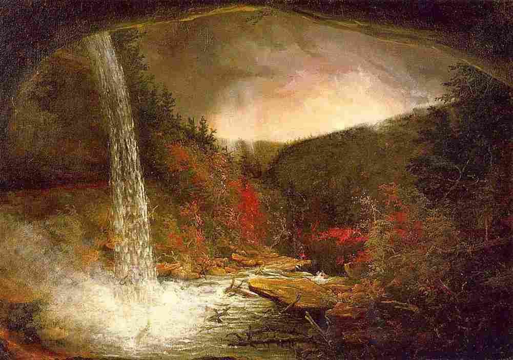 cole Kaaterskill Falls Art A4 Photo Print