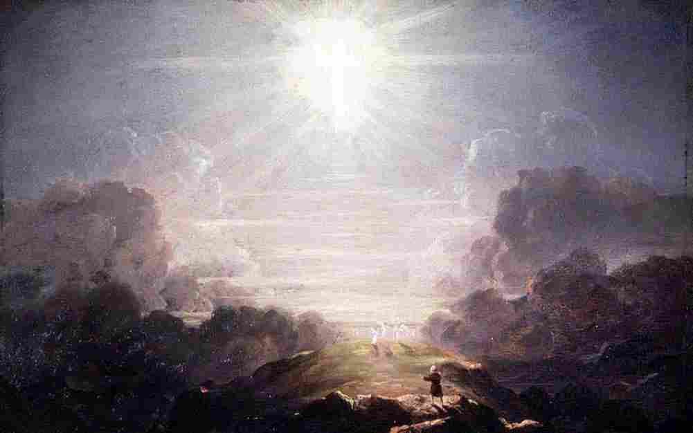 cole Study for The Cross and the World Art A4 Photo Print