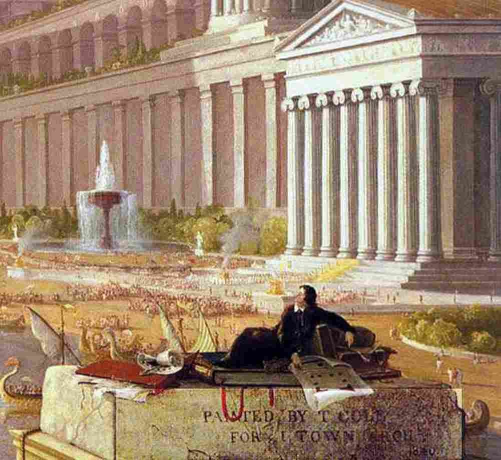 cole The Architects Dream Detail Art A4 Photo Print