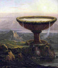 cole The Titan s Goblet Art A4 Photo Print