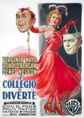 college se divertit le ital Advert A4 Photo Print
