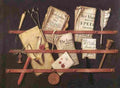 collier trompe l oeil painting Art A4 Photo Print