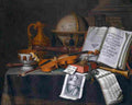 collier vanitas still life with instruments Art A4 Photo Print