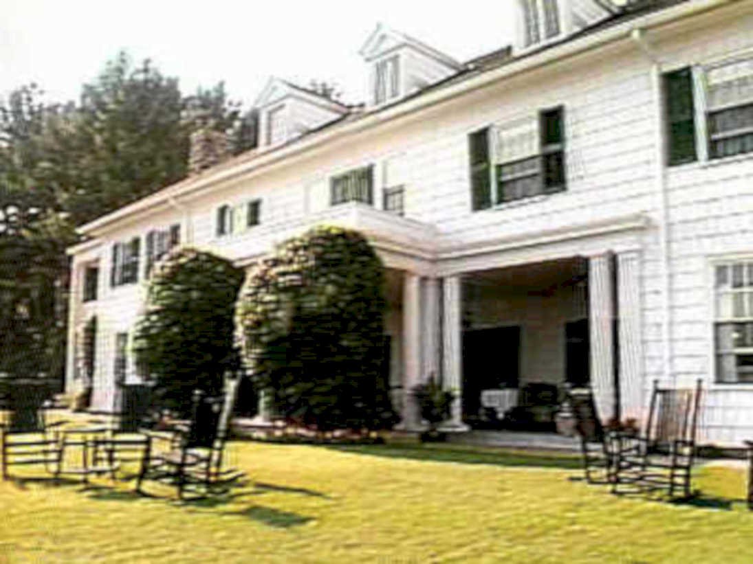 colonial house porch1980s 1990s A4 Photo Print