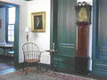 colonial parlor clock1980s 1990s A4 Photo Print