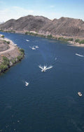 colorado river jetskiis 1980s 1990s A4 Photo Print