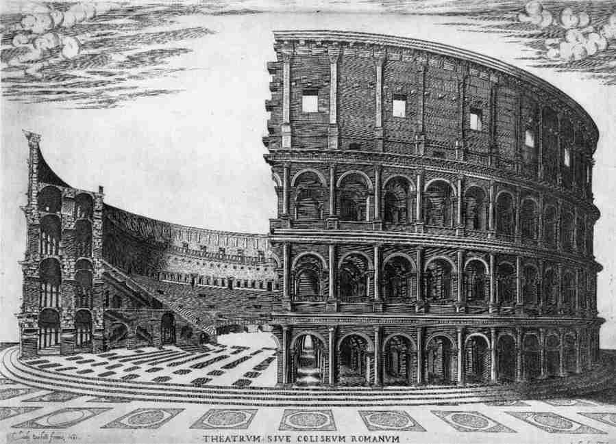 colosseu Art A4 Photo Print UK