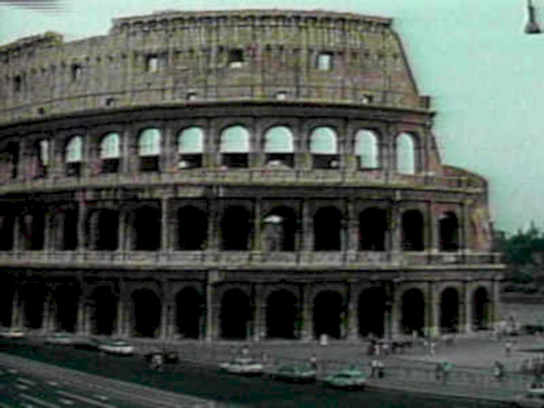colosseum rome 19681980s 1990s A4 Photo Print
