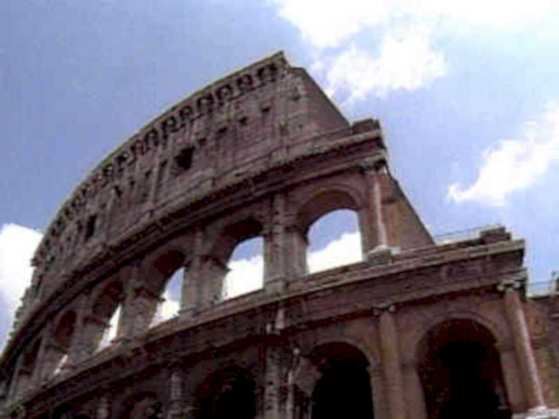 colosseum rome 20031980s 1990s A4 Photo Print