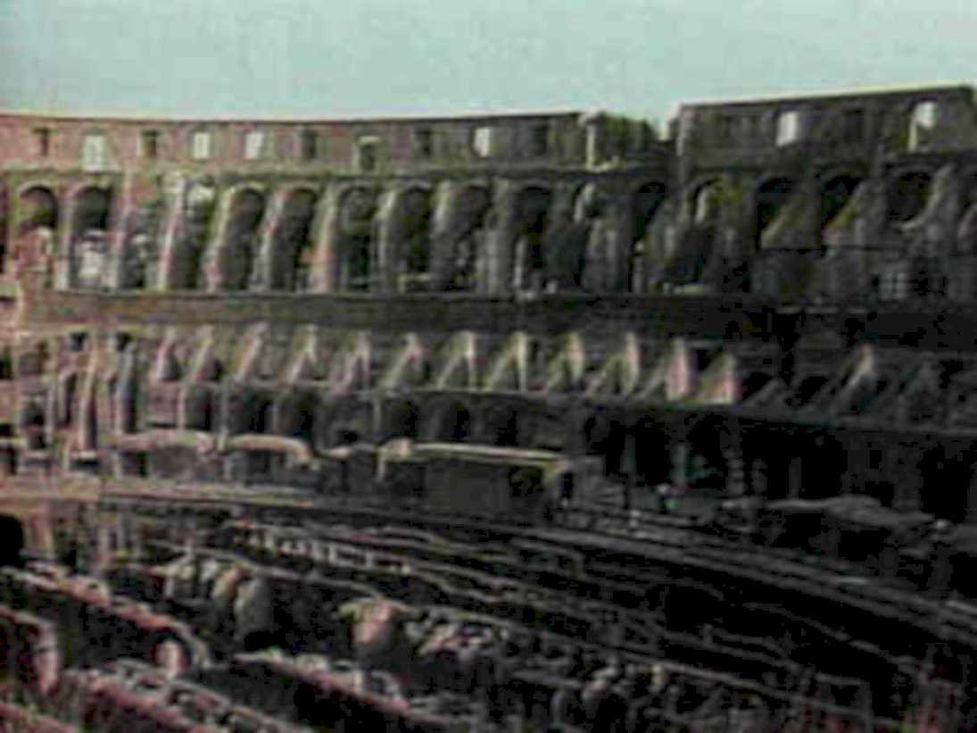 colosseum rome tiers1980s 1990s A4 Photo Print