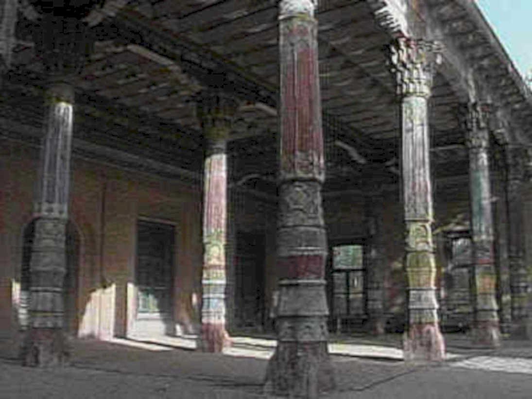 columns karnak luxor1980s 1990s A4 Photo Print