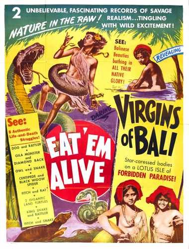 combo eat em alive  01 film star poster A4 Photo Print