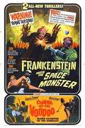 combo frankenstein meets space monster  01 film star poster A4 Photo Print