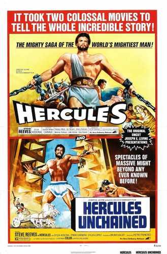 combo hercules  01 film star poster A4 Photo Print