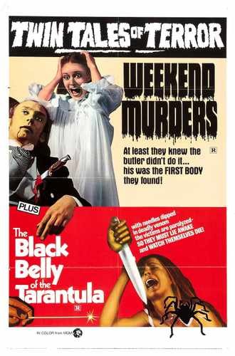 combo weekend murders  01 film star poster A4 Photo Print